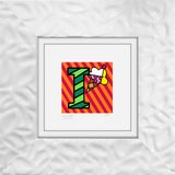 I IS FOR ICE CREAM - Limited Edition Print