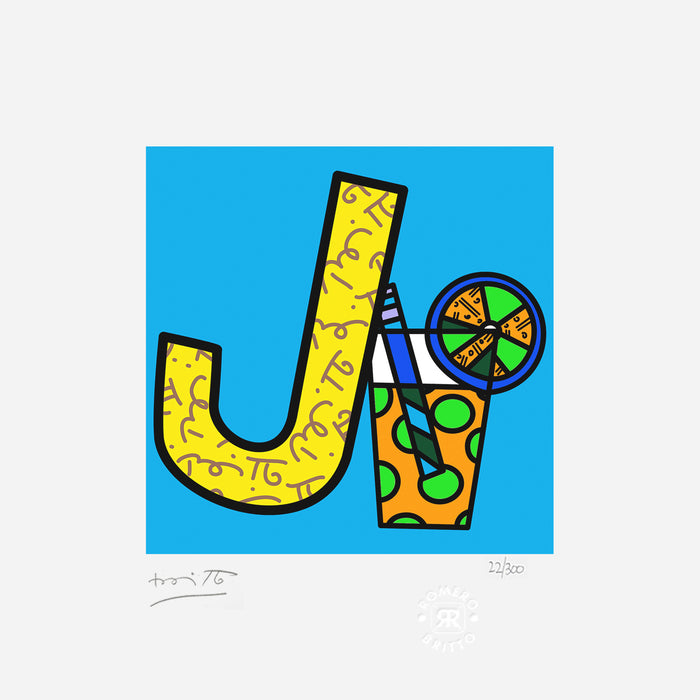 J IS FOR JUICE - Limited Edition Print