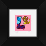 L IS FOR LION - Limited Edition Print