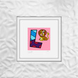 L IS FOR LION - Limited Edition Print