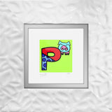 P IS FOR PIG - Limited Edition Print