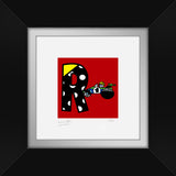 R IS FOR RACE CAR - Limited Edition Print