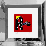 R IS FOR RACE CAR - Limited Edition Print