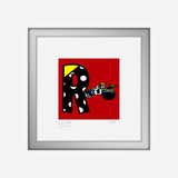 R IS FOR RACE CAR - Limited Edition Print