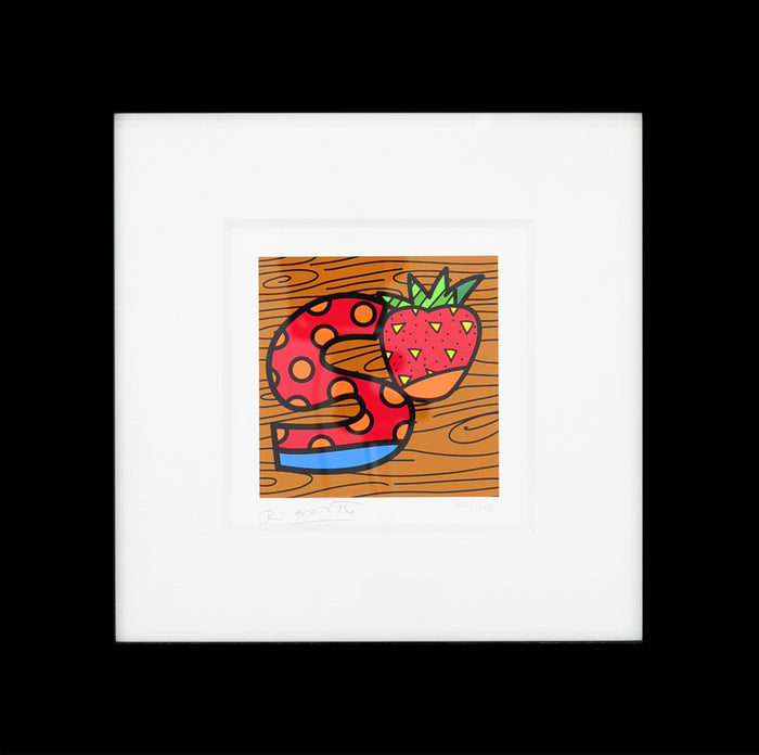 S IS FOR STRAWBERRY - Limited Edition Print