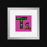 T IS FOR TEDDY BEAR - Limited Edition Print