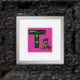 T IS FOR TEDDY BEAR - Limited Edition Print