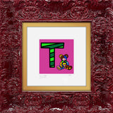 T IS FOR TEDDY BEAR - Limited Edition Print