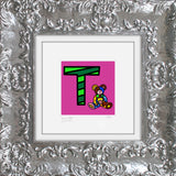 T IS FOR TEDDY BEAR - Limited Edition Print