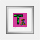 T IS FOR TEDDY BEAR - Limited Edition Print