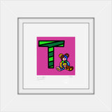 T IS FOR TEDDY BEAR - Limited Edition Print