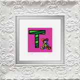 T IS FOR TEDDY BEAR - Limited Edition Print