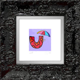 U IS FOR UMBRELLA - Limited Edition Print