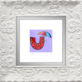 U IS FOR UMBRELLA - Limited Edition Print