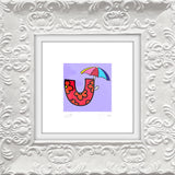 U IS FOR UMBRELLA - Limited Edition Print