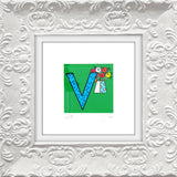 V IS FOR VASE - Limited Edition Print