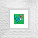 V IS FOR VASE - Limited Edition Print