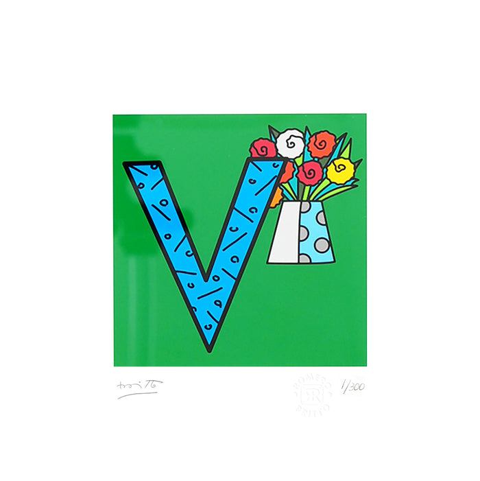 V IS FOR VASE - Limited Edition Print
