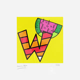 W IS FOR WATERMELON - Limited Edition Print