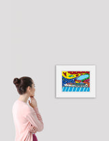 CRUISE AT SEA - Limited Edition Print