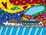CRUISE AT SEA - Limited Edition Print