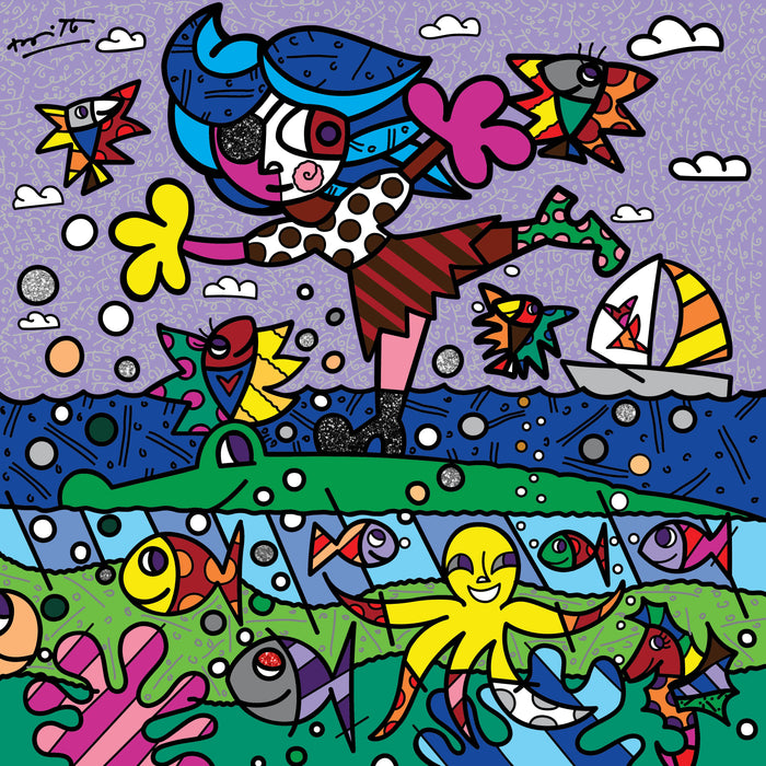 TINA THE PIRATE GIRL - Limited Edition Print