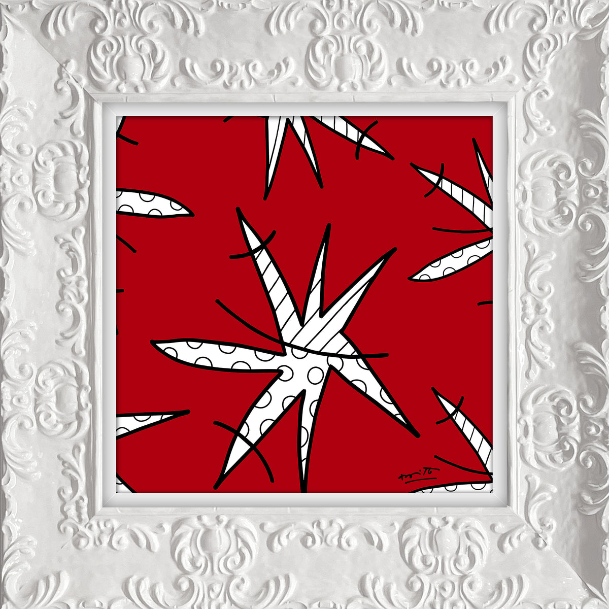tomorrow again limited edition print  artistic colorful design collectible