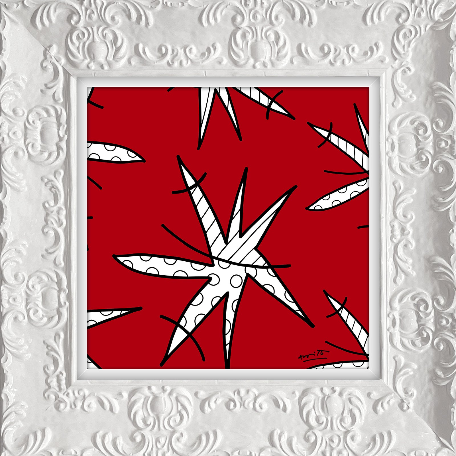 tomorrow again limited edition print  artistic colorful design collectible