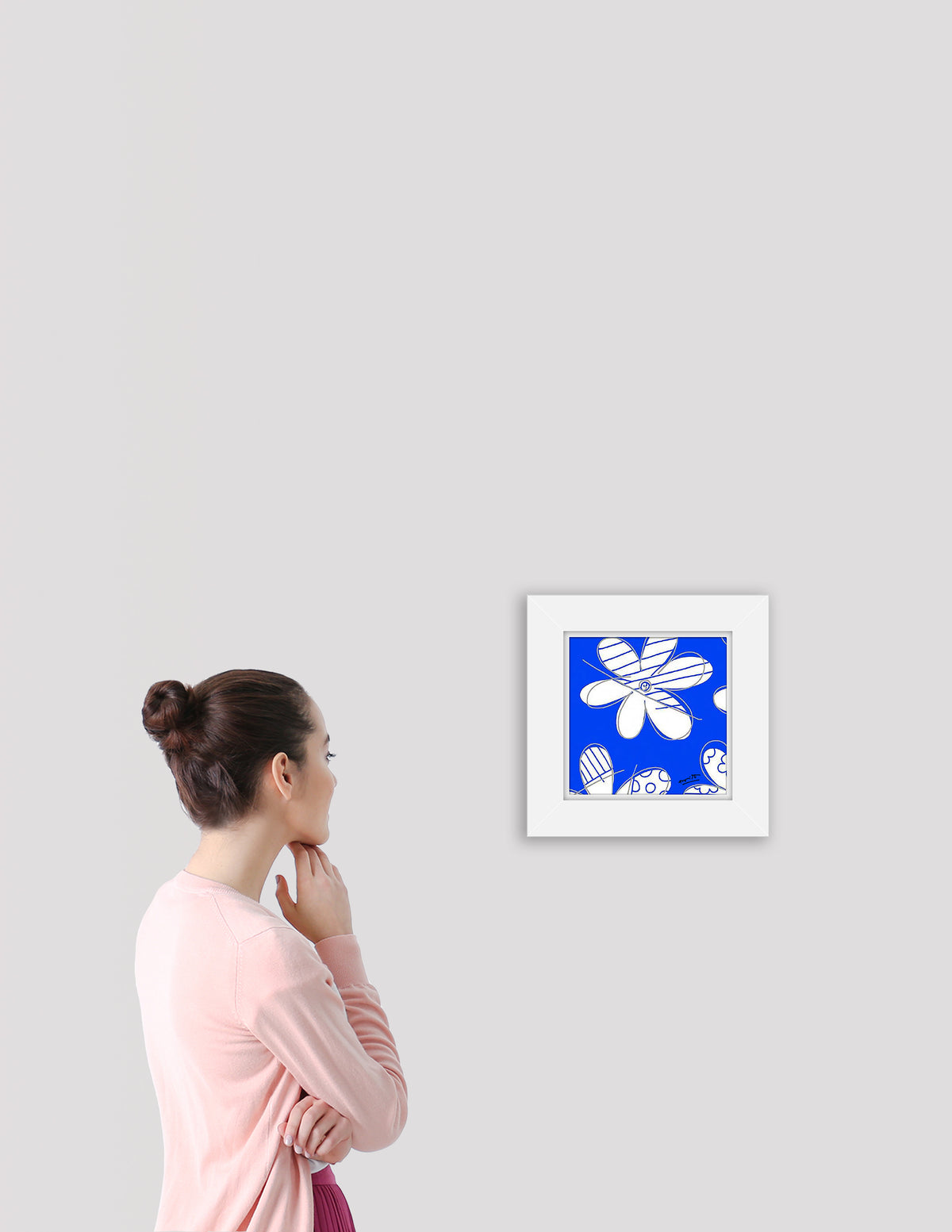 modern pop art winter limited edition print  vibrant home decor