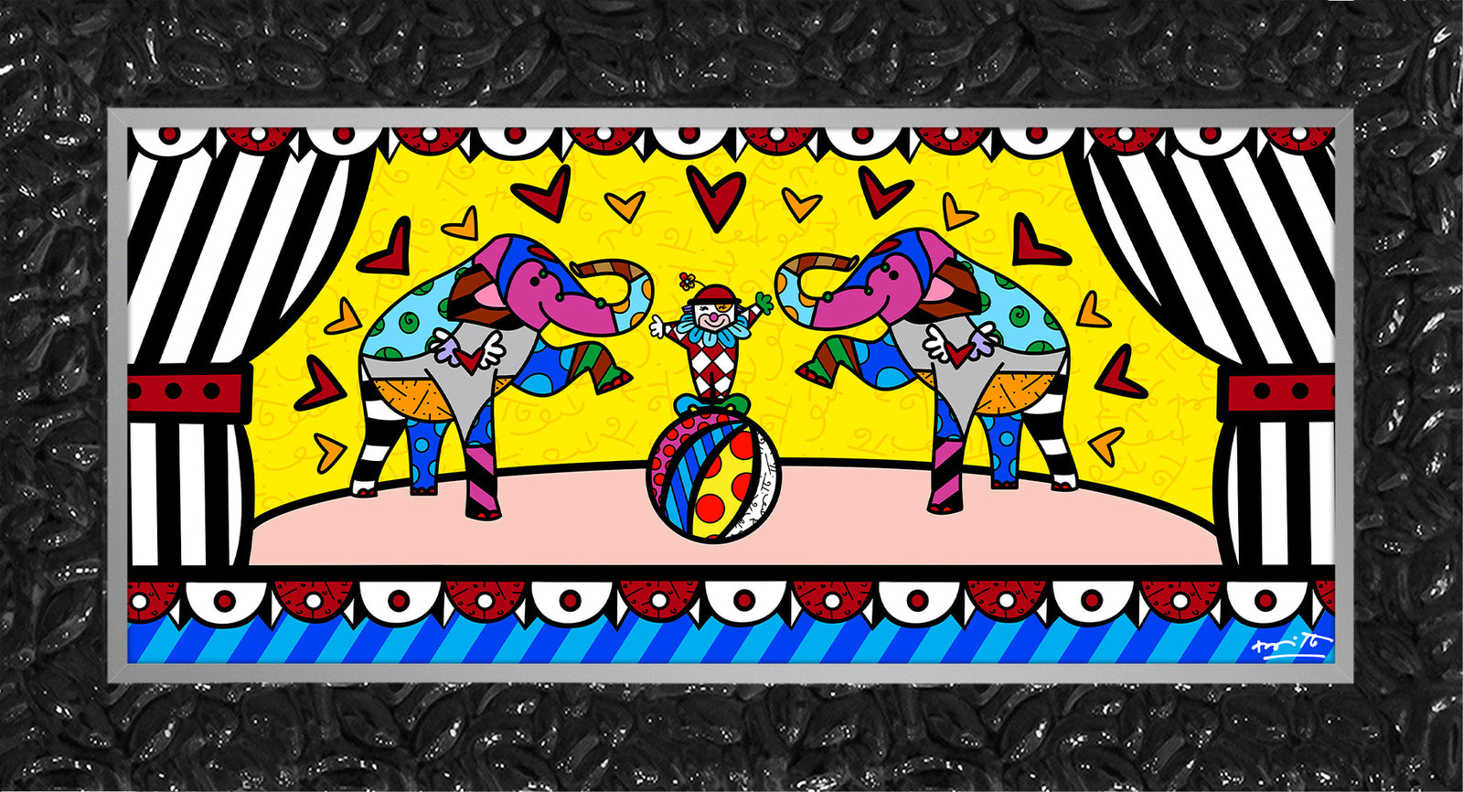 modern pop art magic limited edition print  vibrant home decor