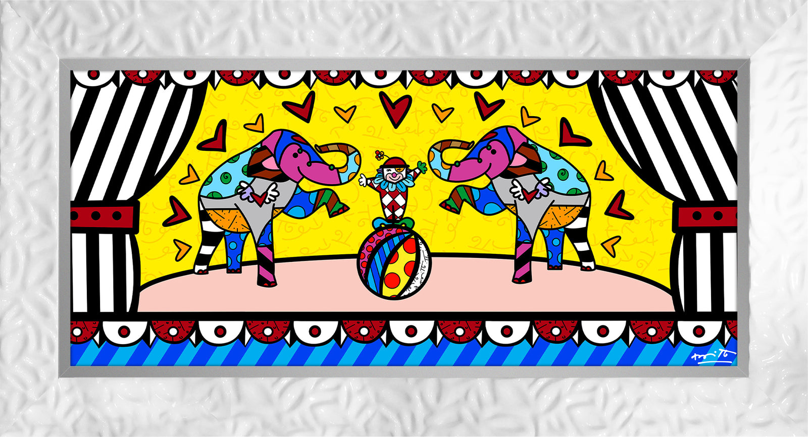 modern pop art magic limited edition print  vibrant home decor