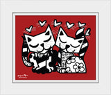 CATS ROMANCE - Limited Edition Print