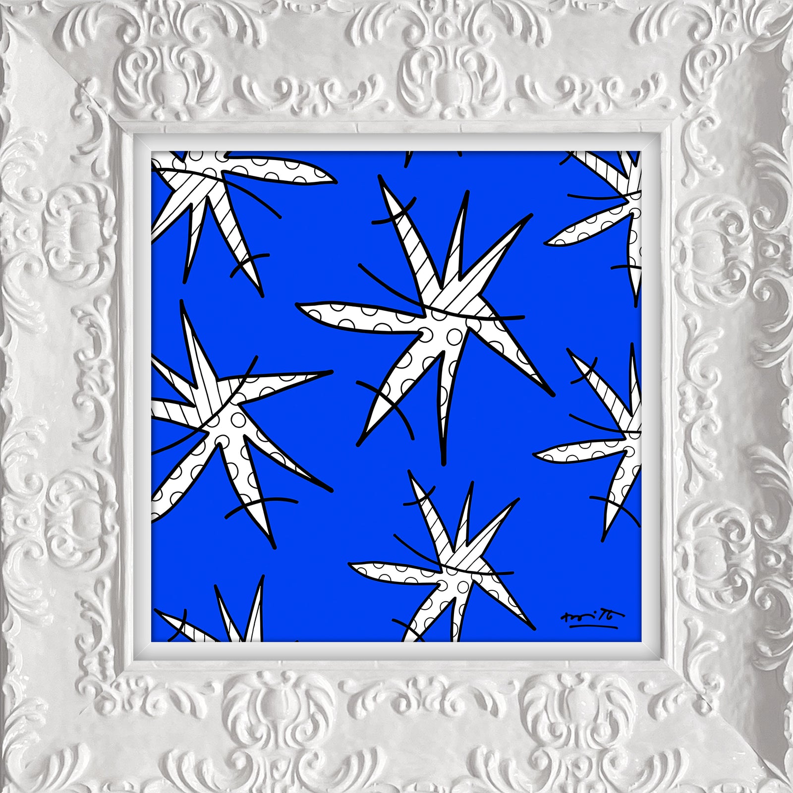 morning again limited edition print  artistic colorful design collectible