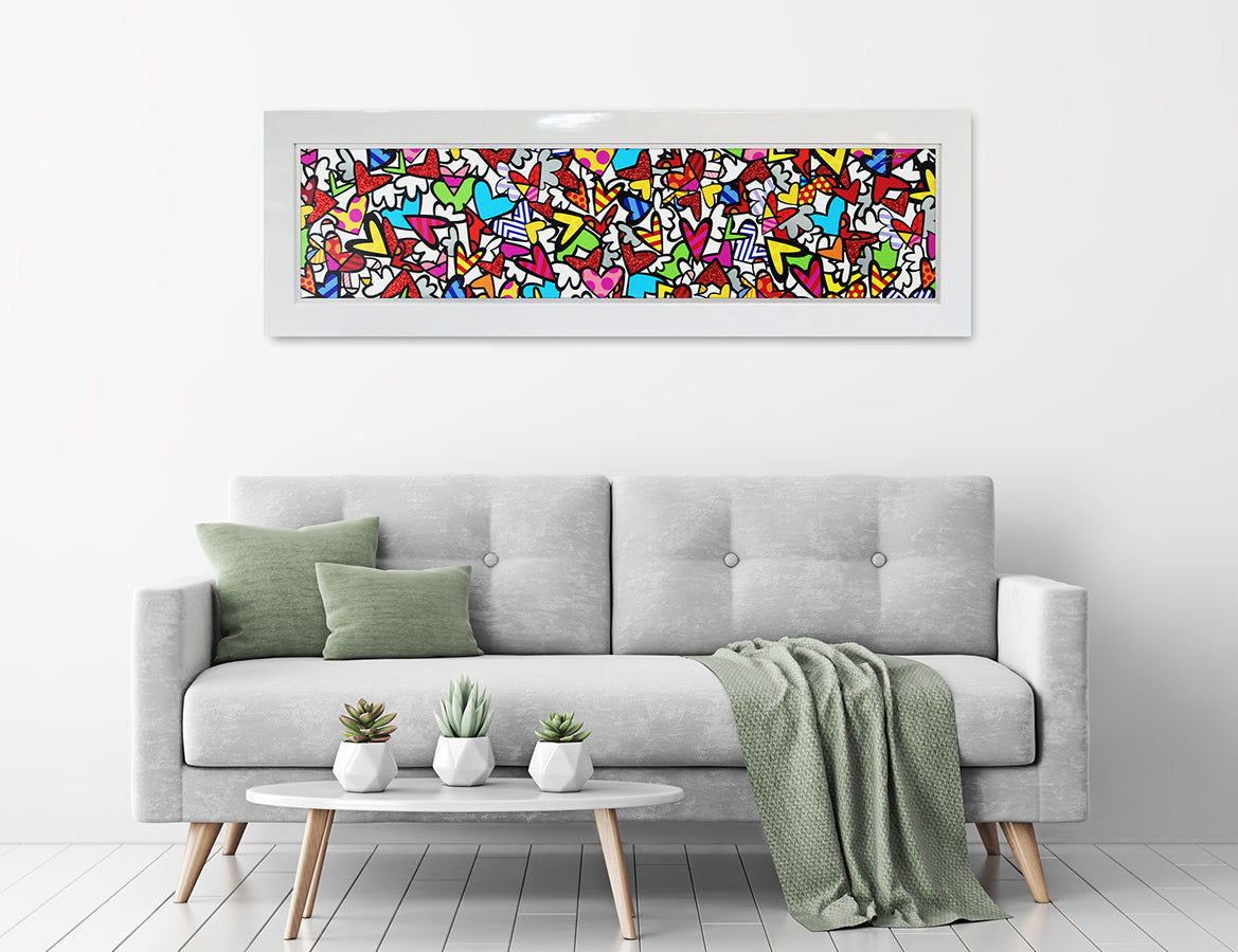 modern pop art alive limited edition print  vibrant home decor