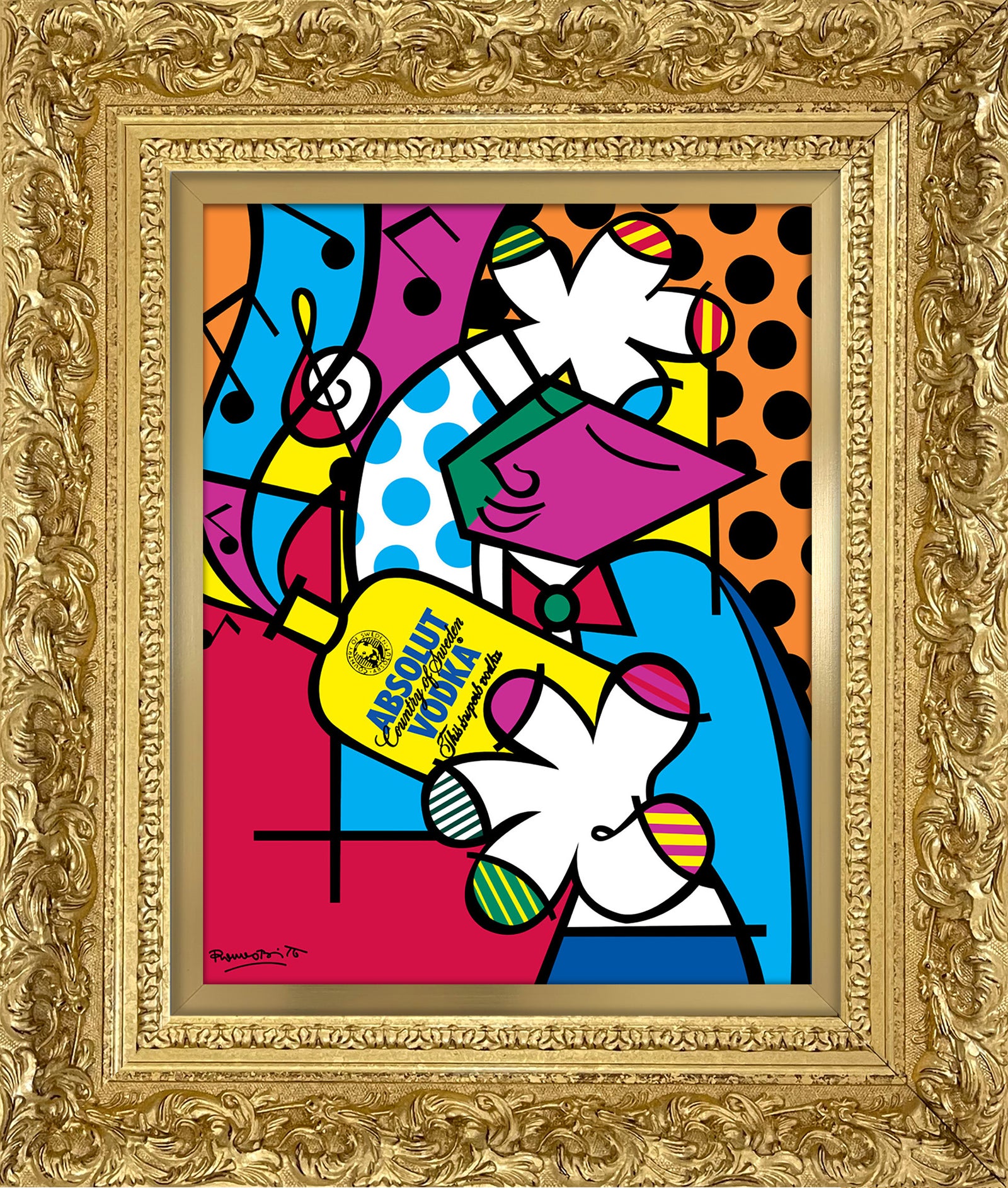 modern pop art absolut iii open edition print  vibrant home decor