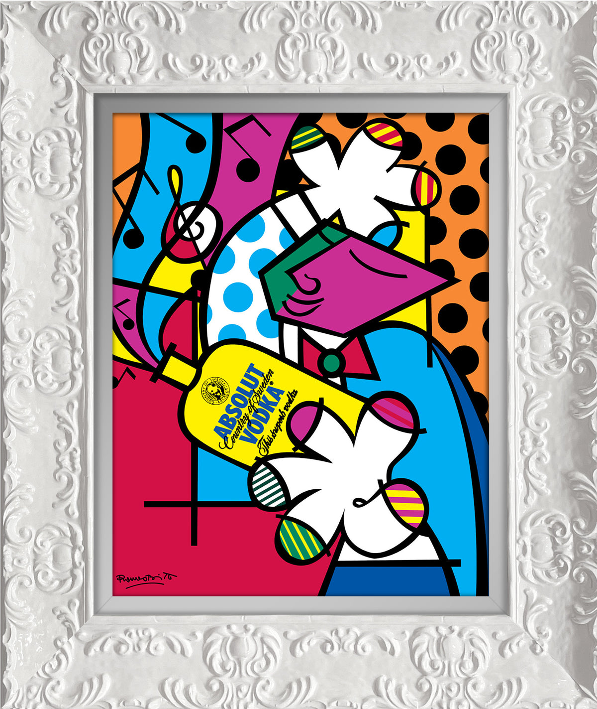 modern pop art absolut iii open edition print  vibrant home decor