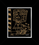 GIRL WITH PET - Limited Edition Print
