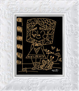 GIRL WITH PET - Limited Edition Print