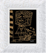GIRL WITH PET - Limited Edition Print