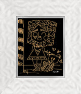 GIRL WITH PET - Limited Edition Print