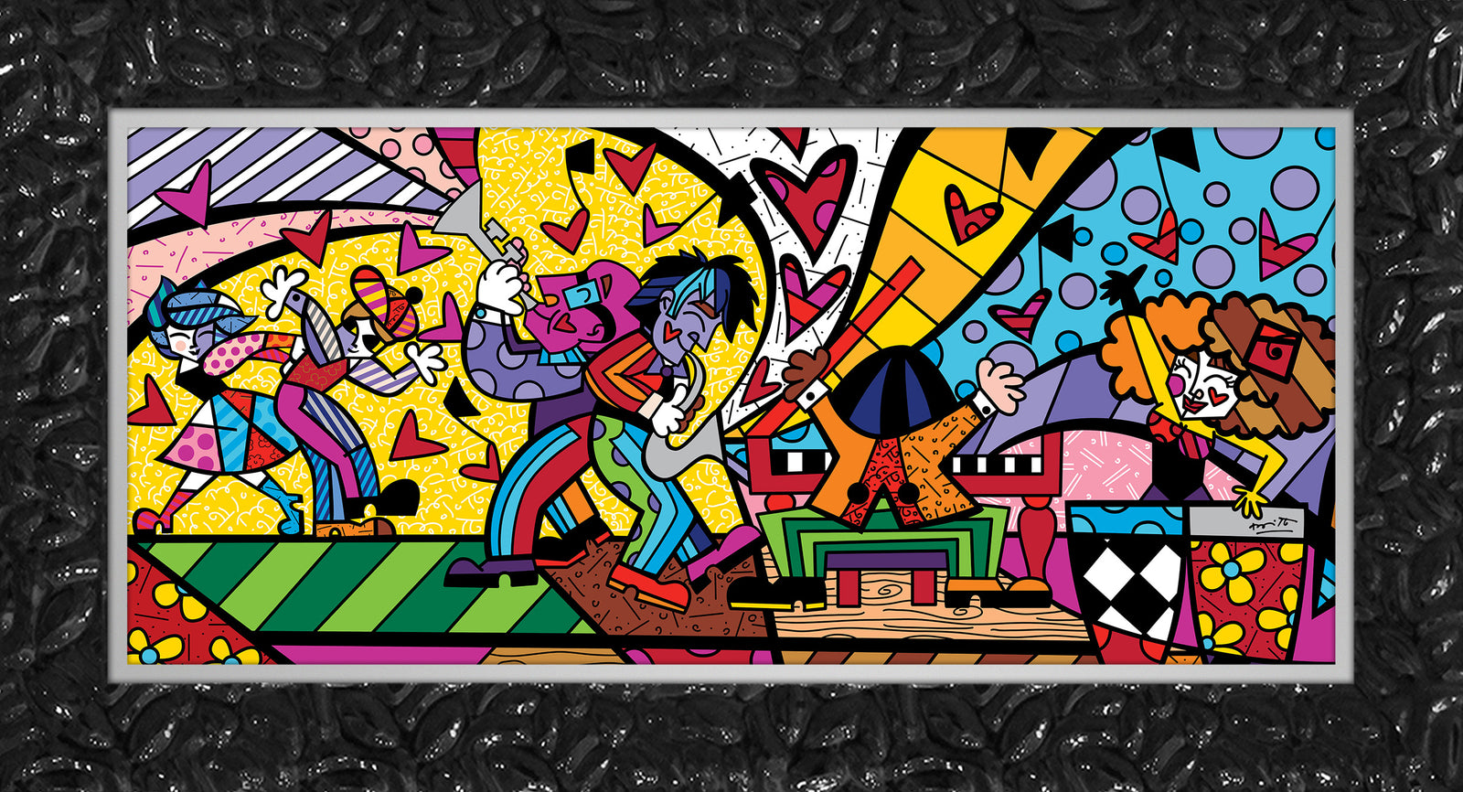 music ii limited edition print  colorful decorative collectible gift idea