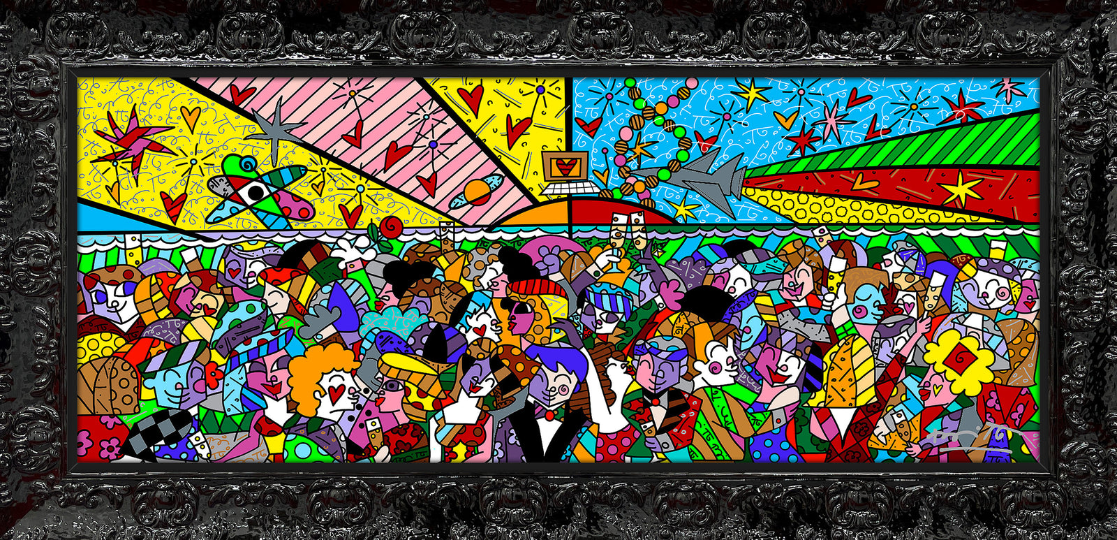 tonight on the beach limited  artistic colorful design collectible