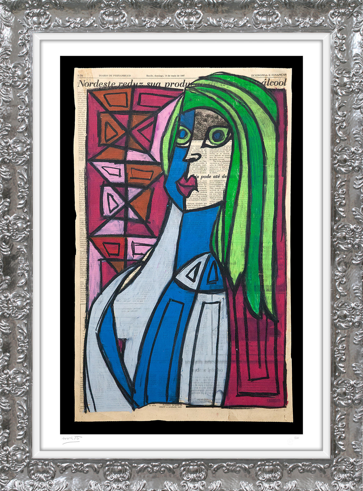 pernambucana limited edition print  colorful decorative collectible gift idea