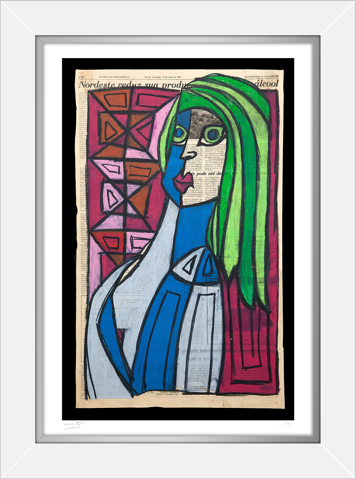 pernambucana limited edition print  colorful decorative collectible gift idea
