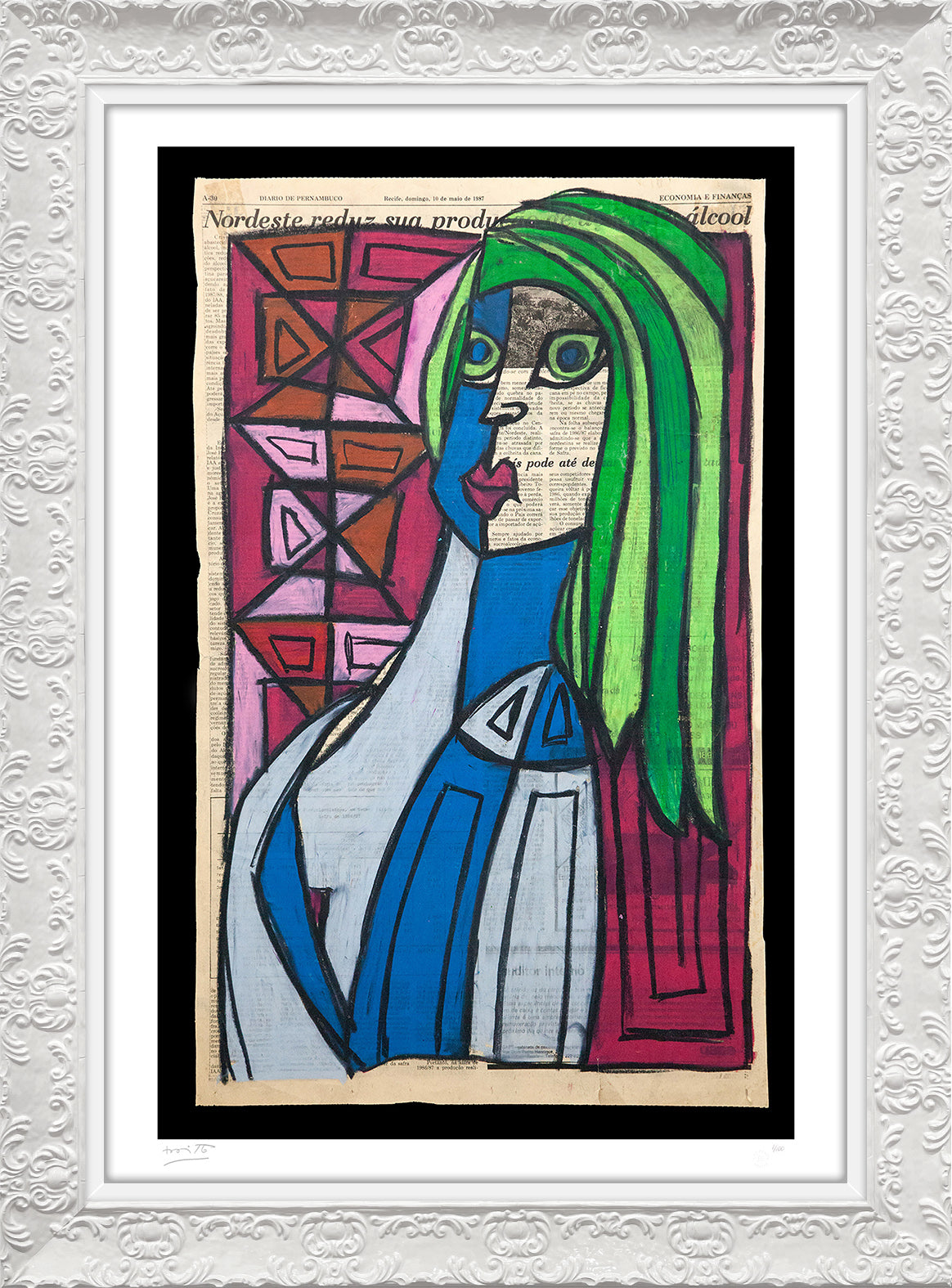 pernambucana limited edition print  colorful decorative collectible gift idea