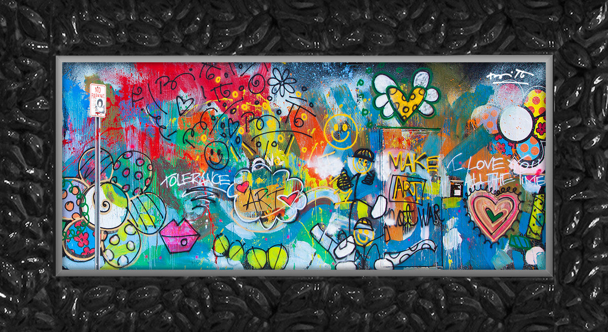 the wall limited edition print  colorful decorative collectible gift idea