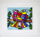 LOVE BIRDS (BLUE) - Limited Edition Print