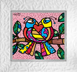 LOVE BIRDS (PINK) - Limited Edition Print