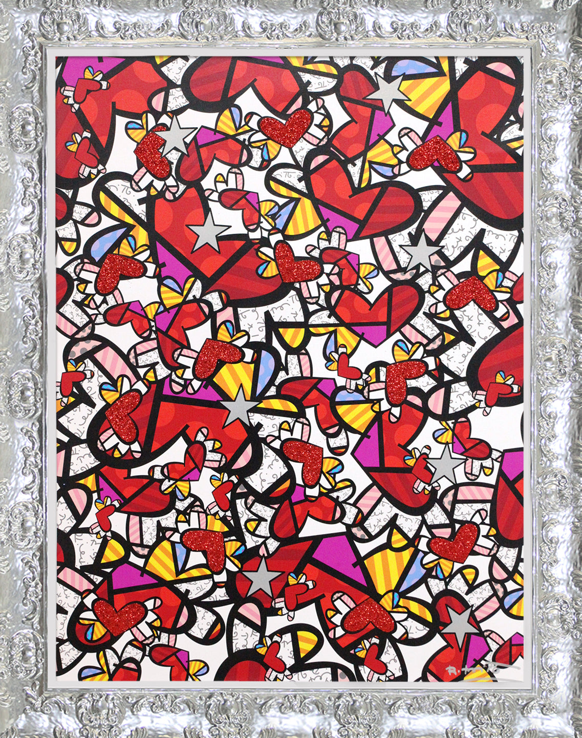 true love limited edition print  artistic colorful design collectible