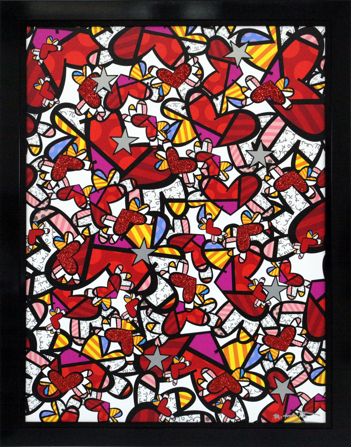 true love limited edition print  artistic colorful design collectible